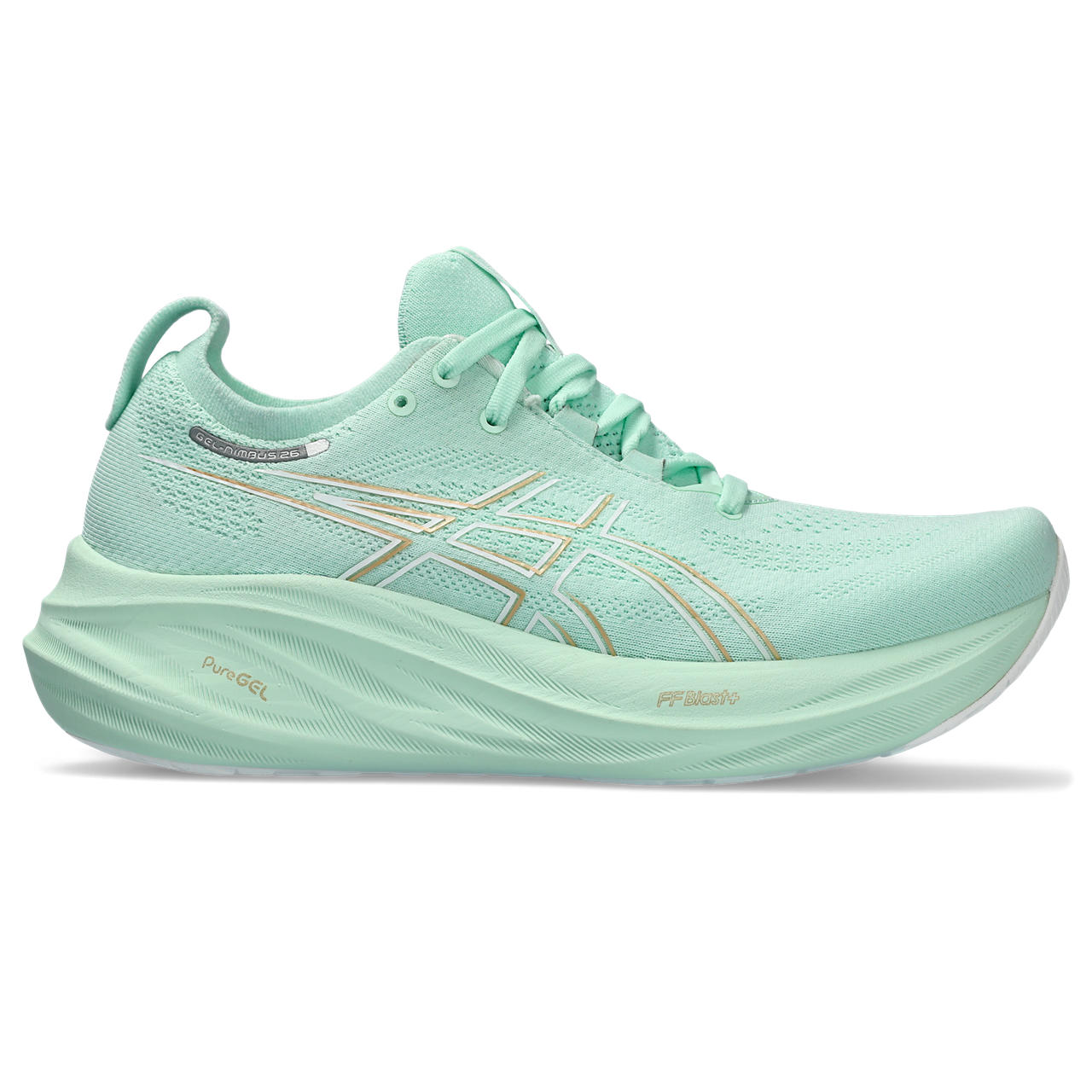 ASICS GEL-NIMBUS 25 ミントグリーン*2 CLEARANCE!! Asics Gel Nimbus 25 Womens Running Shoes (B Standard