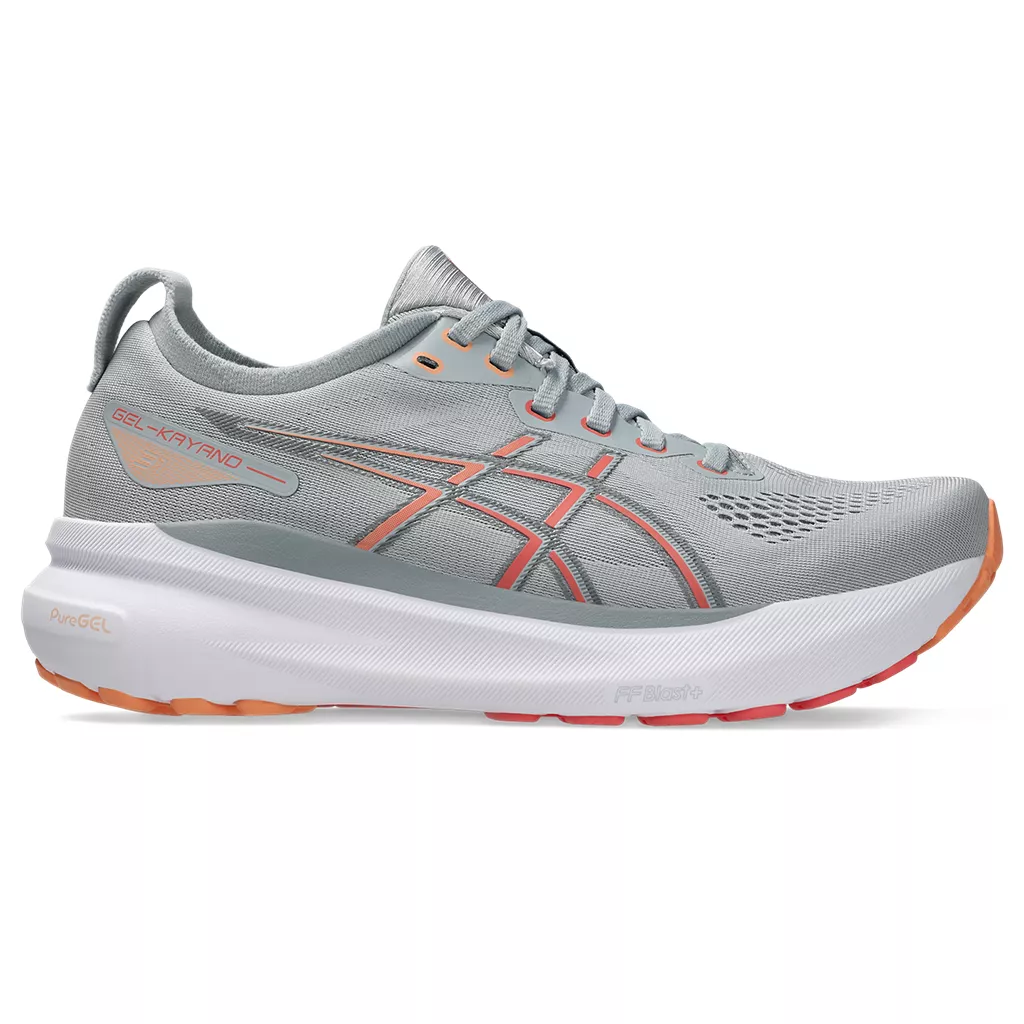 ASICS Women's Gel-Kayano 31 023 PiedmontGrey/Papaya