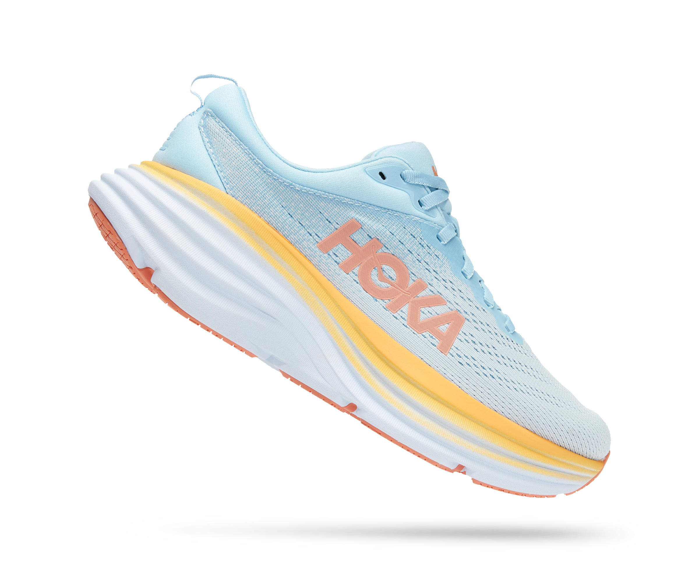 HOKA Women's bondi 8 SSCA Blue/Yellow