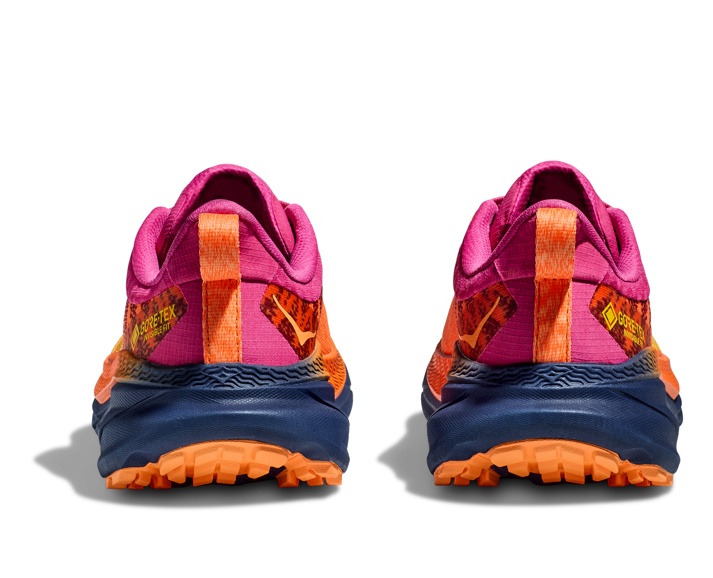 HOKA WOMEN'S CHALLENGER 7 GTX VIBRANT ORANGE / PINK YARROW